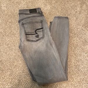 American Eagle super super stretch denim
